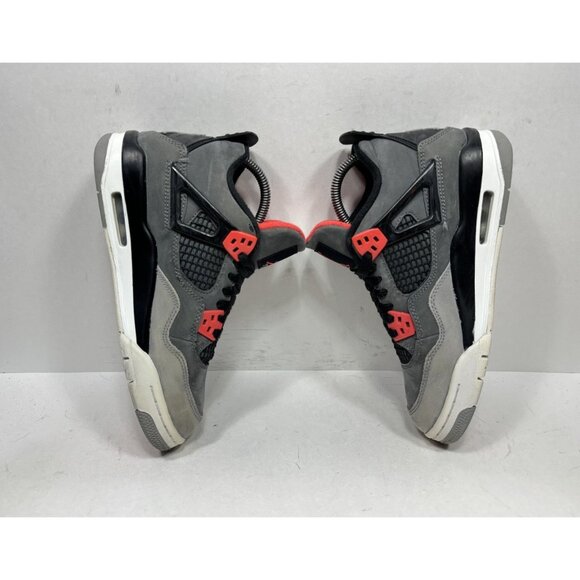 Nike Air Jordan 4 Retro GS Infrared 2022 408452-061 Size 5Y / Womens 6.5 Shoes - Picture 5 of 9